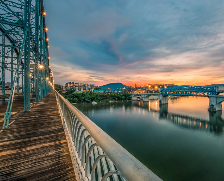Indiana Riverfront Sunset Walk hero